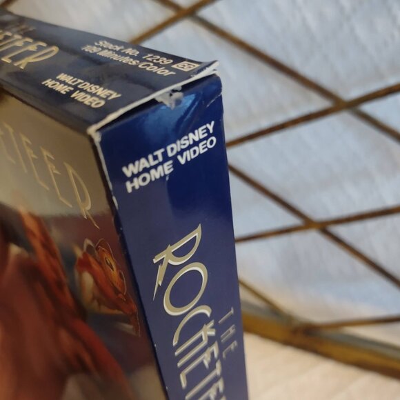 Vintage Disney Rocketeer 1991 Paper Case VHS My Favorite Martian 1999 Hard Case - Picture 6 of 13